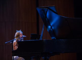 Stone Named Top 10 at Miss Arkansas Kelsey Stone sings and plays a grand piano at the Miss Arkansas competition
