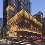 ATU Band, Choir to Play Carnegie Hall in 2020 The exterior of Carnegie Hall seen at a busy time of night