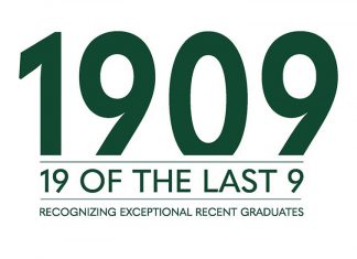 New Award to Honor Young Alumni at Arkansas Tech 19 of the Last 9 Award logo