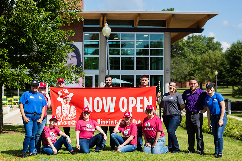 Slim Chickens opened at Arkansas Tech University on Friday, July 12, 2019.