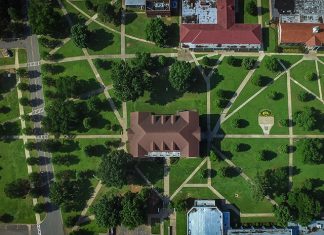 Campus Master Plan Gains Board Approval Aerial view of ATU Campus