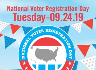 Register to Vote Sept. 24 at Hindsman Tower National Voter Registration Day