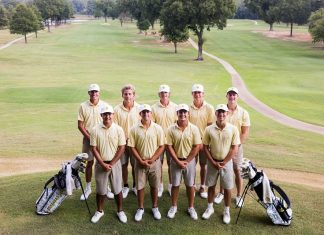 Wonder Boys Topple D-1 Foes in LSU Tournament 2019-20 Arkansas Tech Men's Golf Team