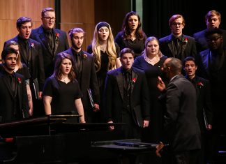 Choirs to Offer Fall Concert Sunday Afternoon ATU Choir Spring 2019