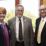 Murphy Recognized for $1.2 Million Pledge Dr. Robin E. Bowen, Jim Murphy and Fritz Kronberger 10-17-2019