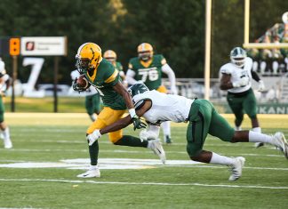 Haire’s Big Night Propels Bison Past Wonder Boys Drew Wade 10-5-2019