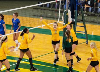 Golden Suns Return to Top of GAC Standings Golden Suns Volleyball Fall 2019