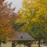 Fall Break Hindsman Tower in Autumn