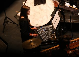 Percussion Ensemble Plans Monday Performance