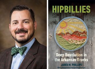 Author Series Spotlights Counterculture in the Ozarks Dr. Jared M. Phillips and Hipbillies Cover