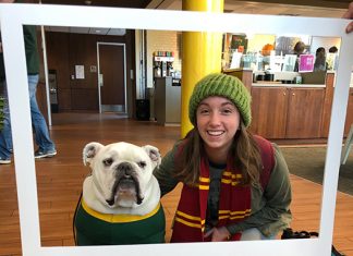 ATU Recognized for Serving First-Generation Students Jerry and First Gen Student November 2019