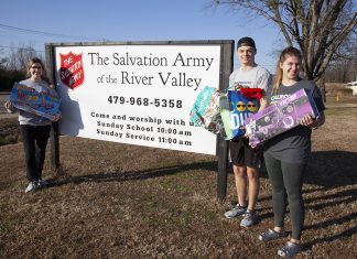 ATU Brings Holiday Joy to Area Kids in Need ATU Salvation Army Angel Tree Delivery 2019