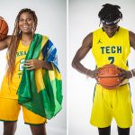 ATU Visits SAU for Basketball Doubleheader Saturday Brenda da Silva and Devante Foster 2019