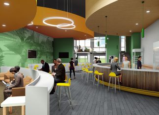 Trustees Award $3.49 Million Construction Contract Hull Physical Education Building Renovation Rendering