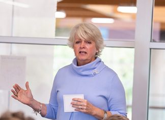 ATU Alumna Promotes Value of Happiness to Students Tamhra Hutchins-Frye 11-20-2019