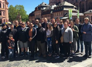 Learn About Study Abroad, Study Away Options at ATU Austria Germany Study Abroad Group Photo May 2019
