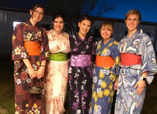 Want to Study Abroad in Japan This Summer? Shellie Hanna with students in Japan