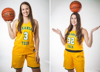 Golden Suns Win 66-45 on Senior Day Leighton Taylor and Ryann Goodsell 2020