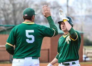 Wonder Boys Baseball Closes Strong Wonder Boys High Five File Photo