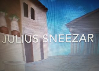 ATU Theatre Crafts a Film Fit for the Times Julius Sneezar Title Screen