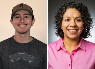 Honors Related to Student Employees Announced Grant Franklin and Laura Palmer