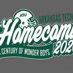 “A Century of Wonder Boys” Homecoming Oct. 2-3 ATU Homecoming Logo 2020