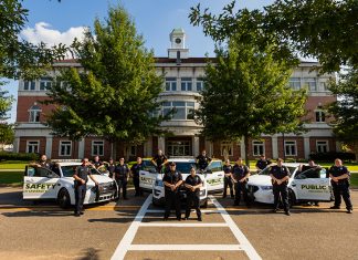 ATU Public Safety Hosting Toys for Tots Drive ATU DPS Group Photo 2019