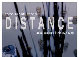 Fall Senior Fine Arts Exhibit Open Oct. 28-Nov. 24 Distance Poster Fall 2020