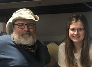 Two Generations of Arkansas Tech SAB Leaders George and Lynnlee Mitchell