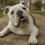 Get Social With Jerry the Bulldog Jerry the Bulldog Outside Caraway Hall
