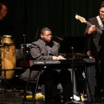 St. Paddy’s Day Jazz Ensemble Concert Barker, performing with ATU's Jazz Ensemble in 2019.