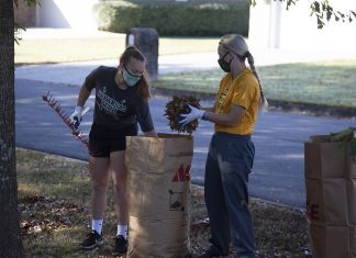 ATU Softball No. 1 in Nation for Community Service ATU Softball Green and Gold Give Back 2020