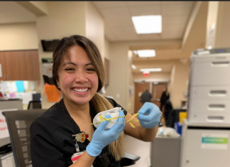 Athletics and Campus Involvement Prepare Suico for Nursing Career