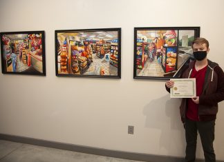 Whitlock’s “Freakstop” Takes Top Prize in Exhibition Wilson Whitlock ATU Juried Student Competitive 2021 Champion