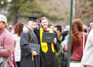 ATU Planning Outdoors, In-Person Spring Graduation Graduates Outdoors Fall 2019