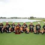 Wonder Boys Men’s Golf Team Reaches the Pinnacle Men's golf team with trophies