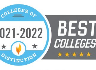 Colleges of Distinction: ATU Among Nation’s Best COD Best Colleges Badge