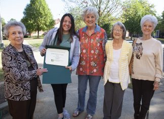 ATU Alumnae Present Surprise $3,050 Scholarship Caraway Hall Girls Scholarship Presentation 2021