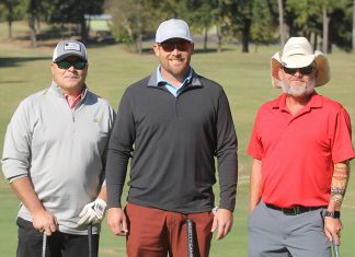 Ballard, Leavell, Stewart Win Homecoming Golf Classic Matt Leavell_Bradley Stewart_Mason Ballard 2021 ATU Homecoming Golf Classic Champions