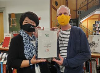 ATU Library Receives Gift from Nippon Foundation Kae Hashimoto Reed and Philippe Van Houtte