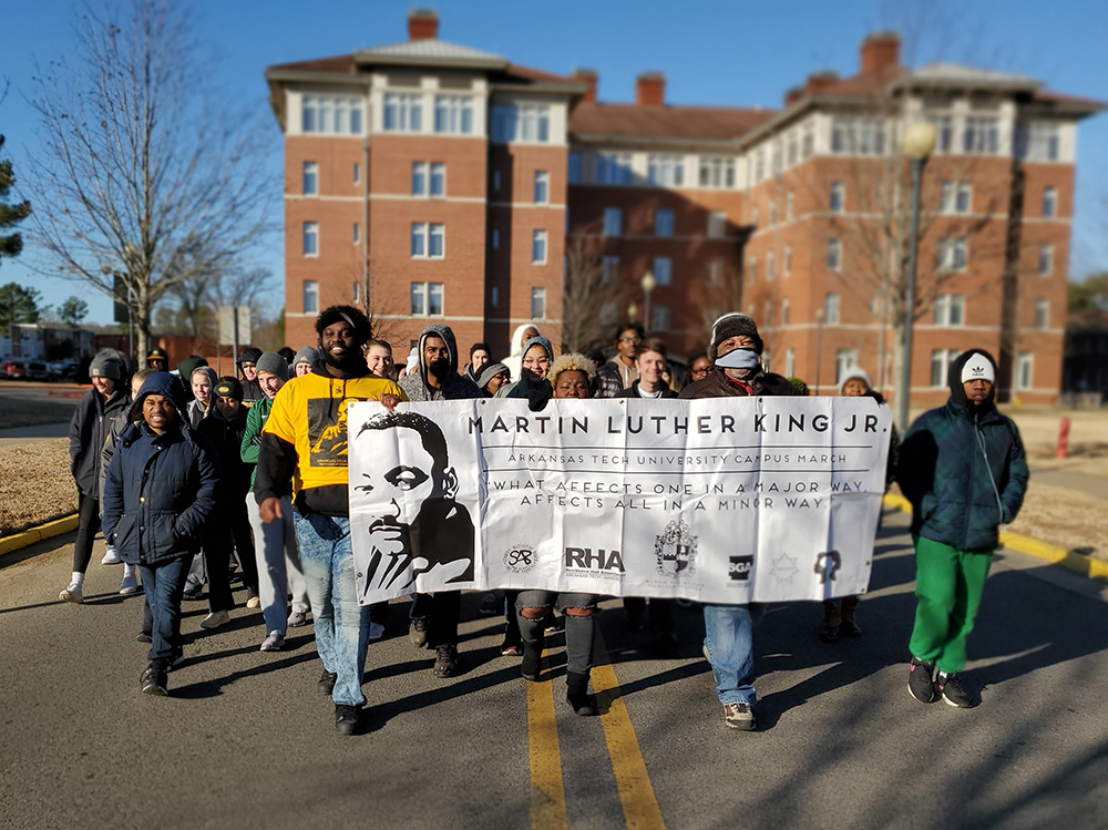 2020 MLK Day March at ATU