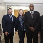 ATU Recognizes Burnett for Service as Trustee ATU Board of Trustees Group Photo January 2022