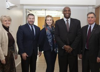 ATU Recognizes Burnett for Service as Trustee ATU Board of Trustees Group Photo January 2022