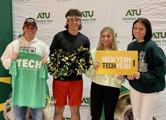 RHS Students Win Scholarships to Arkansas Tech ATU Scholarship Winners from RHS January 2022