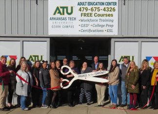 New Adult Education Location Opens in Booneville Booneville Adult Education Center Ribbon Cutting 2-18-2022
