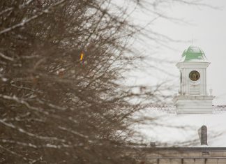 Arkansas Tech to Engage in Remote Operations Feb. 25 Snow-Covered Cupola