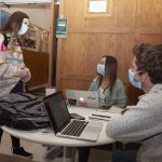 Early Registration for Current Students Begins March 1 Students in McEver Hall Lobby Spring 2022