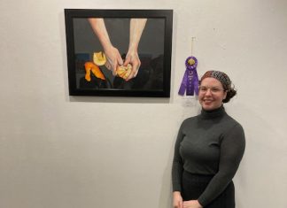 Gulledge’s Artwork Earns Best in Show from RVAC Camryn Gulledge RVAC Collegiate Show 2022