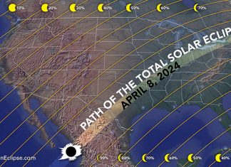 2024 Eclipse’s Effect on Local Tourism Topic for April 7 Eclipse 2024 Map