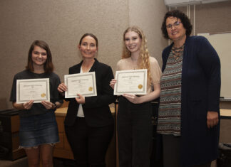 Natural and Health Sciences Presents 2021-22 Awards 2022 Department of Mathematics Award Winners